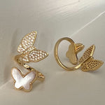 Morgane butterfly ring