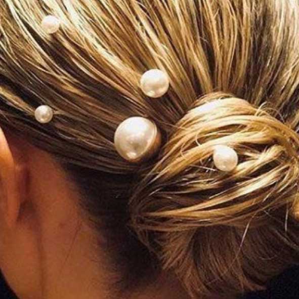 Pearl Hairpin Set